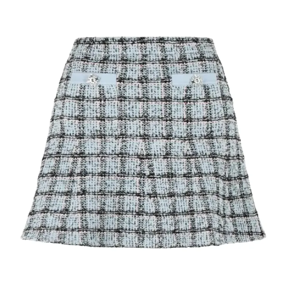 Plaid Mini Skirt