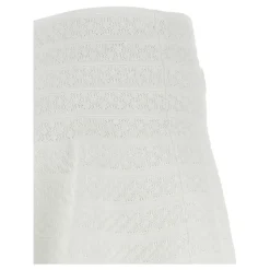Pointelle Knit Mini Skirt