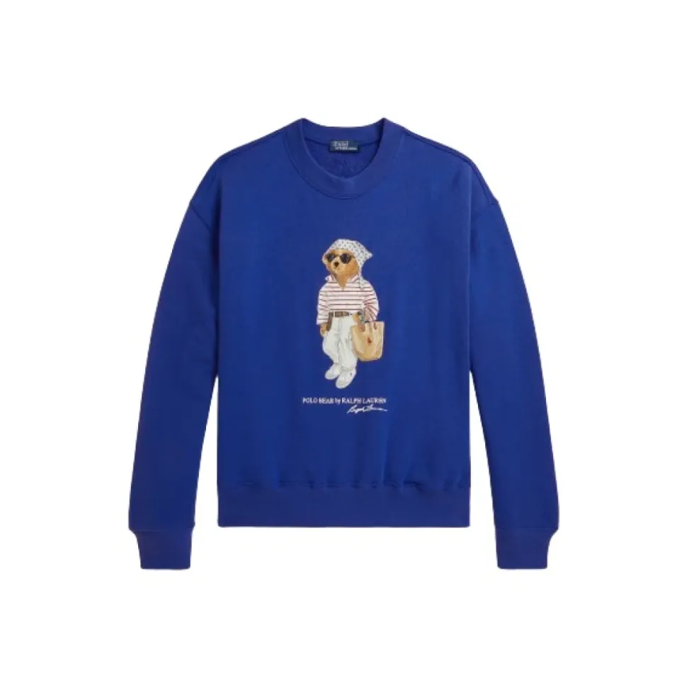 Polo Bear Lightweight Fleece Crewneck