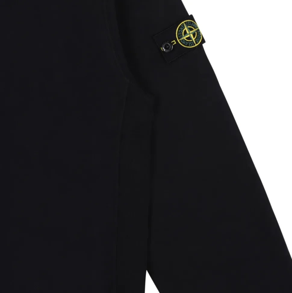 Polo e Felpa Nere con Half-Zip