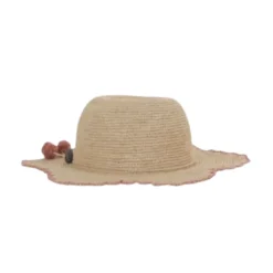 Pompom Trim Hat