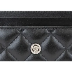 Porta carte da donna trapuntato in pelle