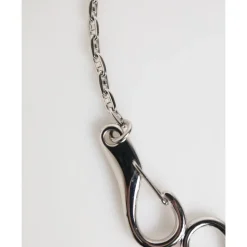 Portachiavi con logo DG in argento