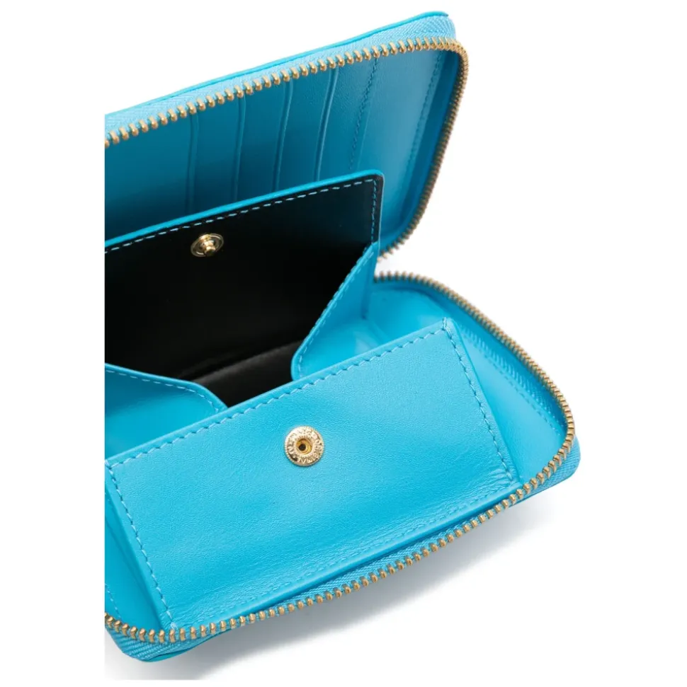 Portafoglio Blu Leather Line