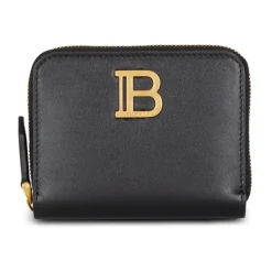 Portafoglio con zip B-Buzz in pelle