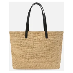Raffia City Shoulder Bag
