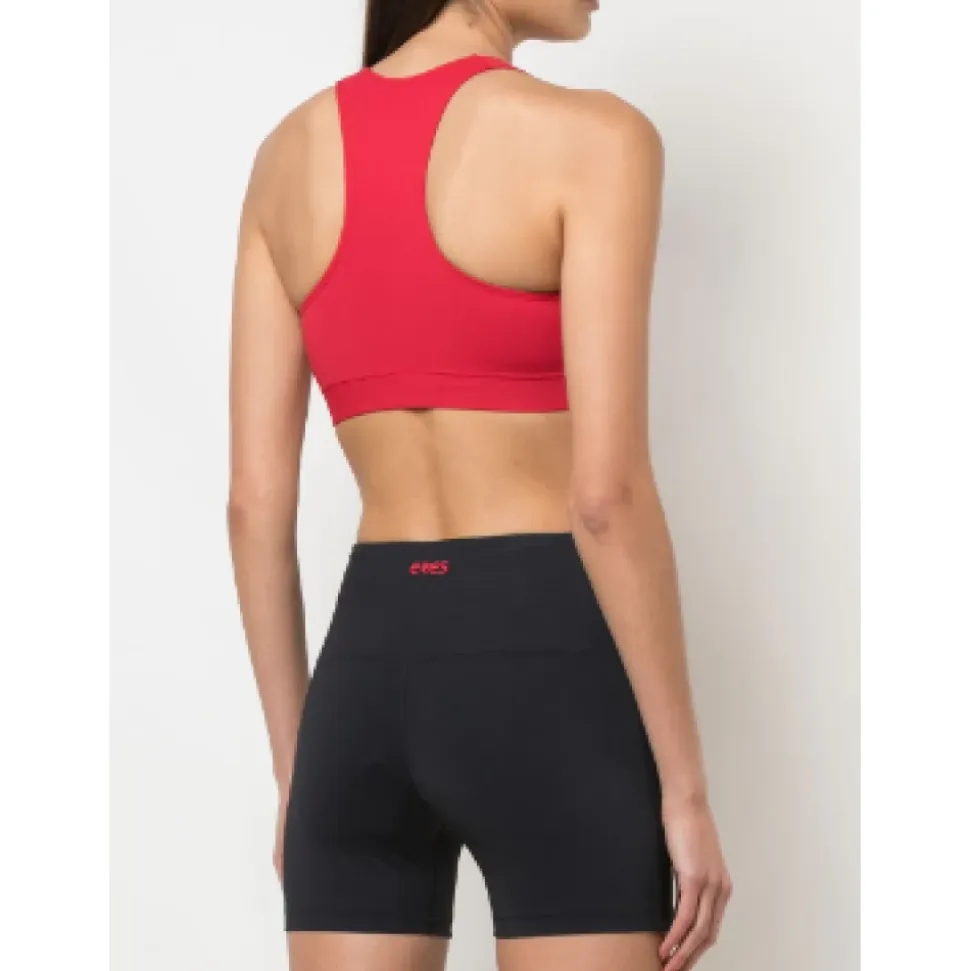 Reggiseno sportivo con logo stampato