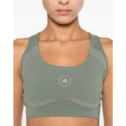 Reggiseno Verde Logo Intimo