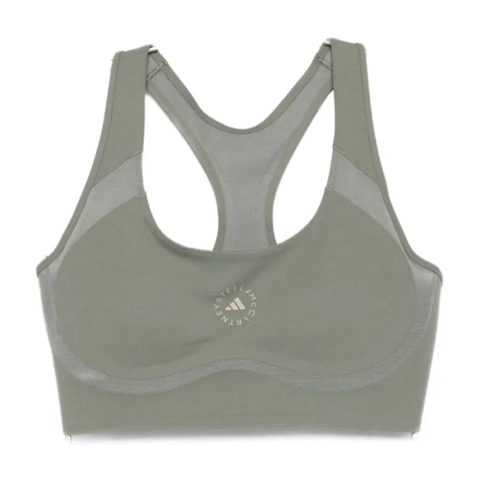 Reggiseno Verde Logo Intimo