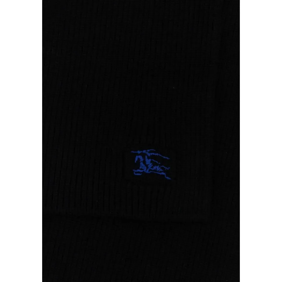Ribbed Cashmere Scarf