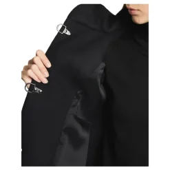 Romantico Cappotto in Lana con Linea Impero