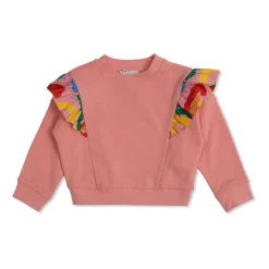 Ruffled Sweatshirt