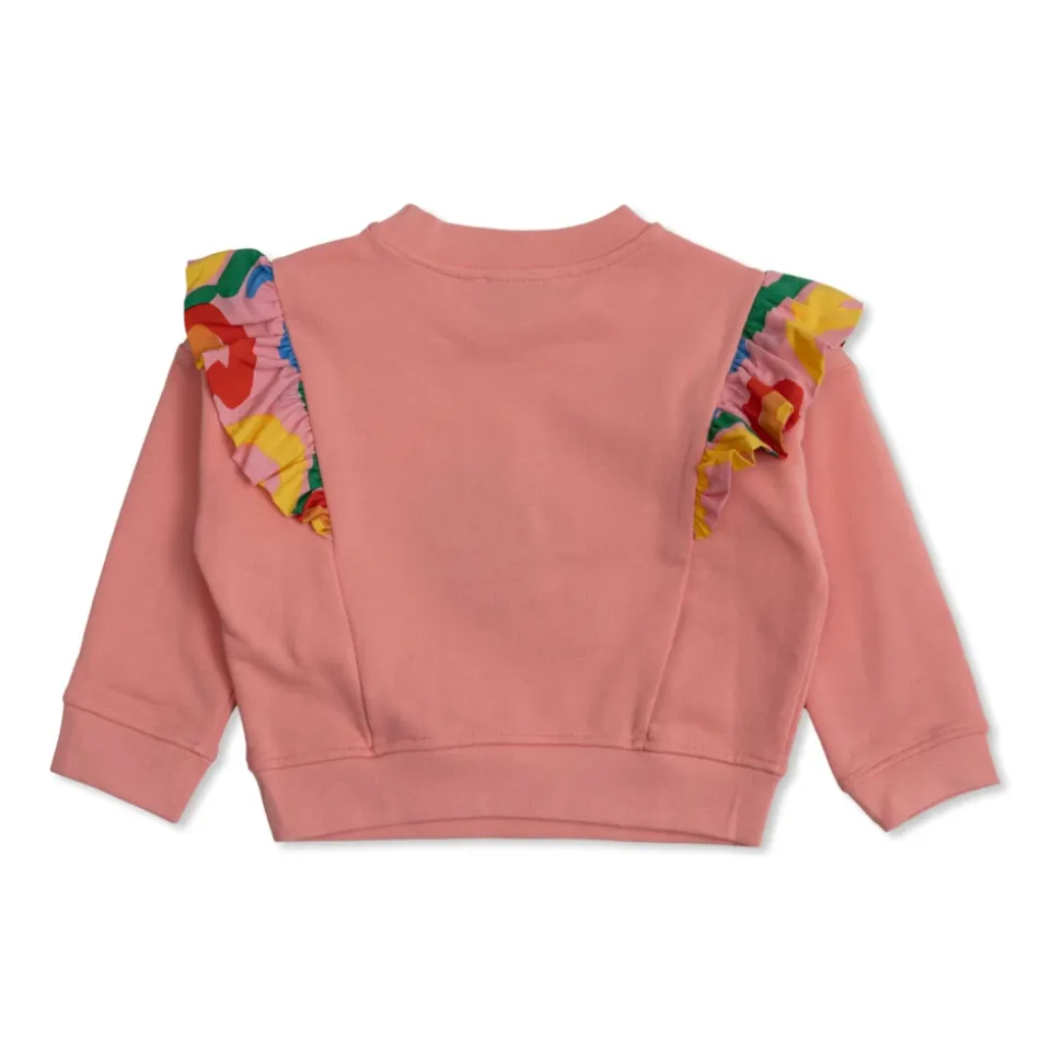 Ruffled Sweatshirt