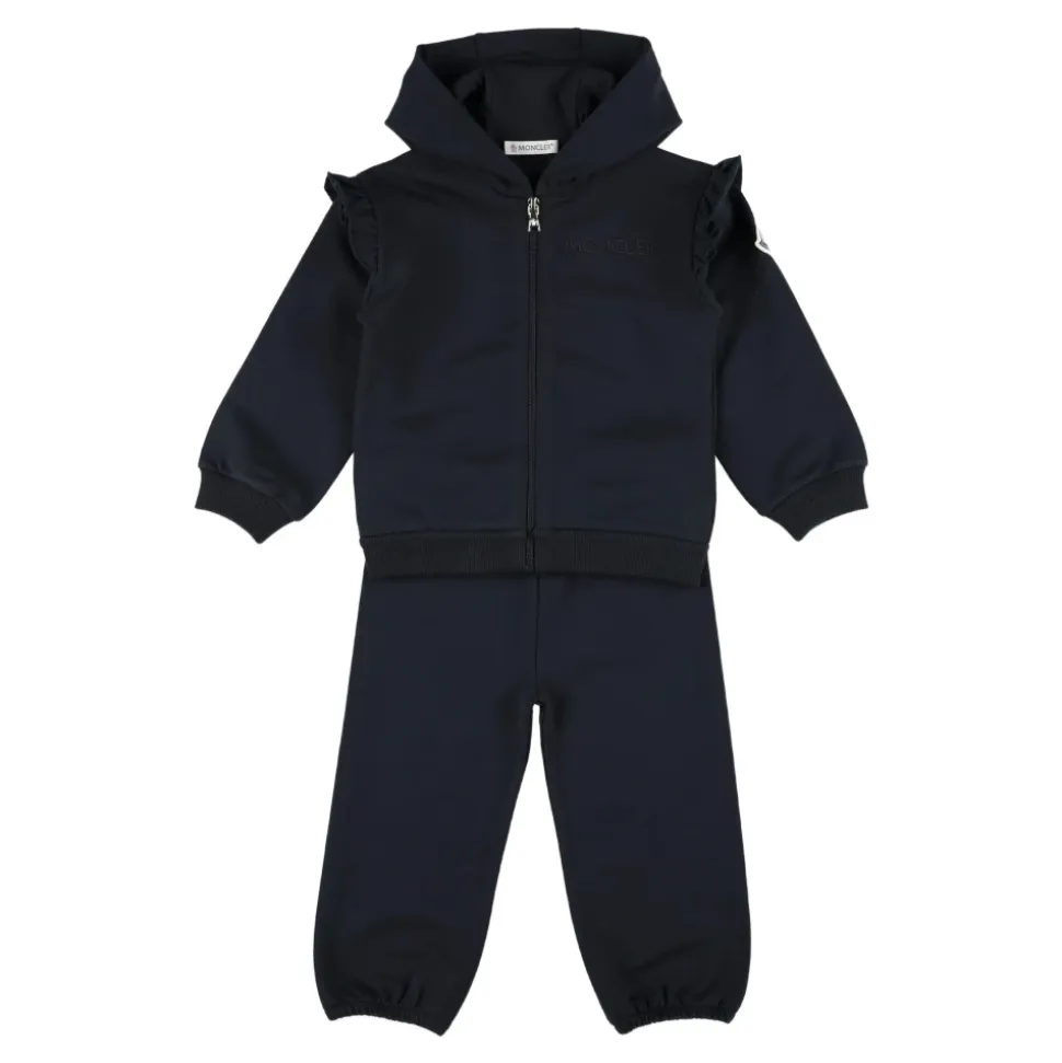 Ruffle-Trimmed Cotton Set