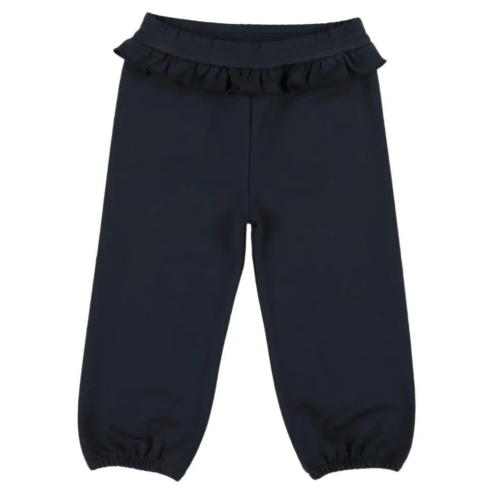 Ruffle-Trimmed Cotton Set