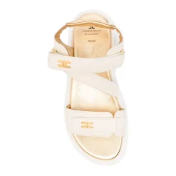 Sandali con Cinturino in Pelle