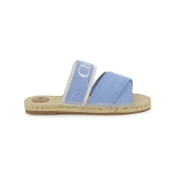 Sandali con nastro logato