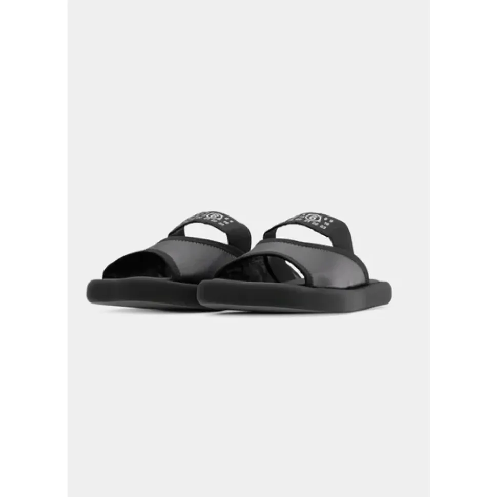 Sandali in Pelle con Logo