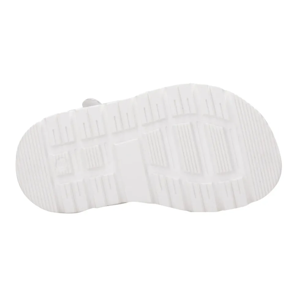 Sandali in pelle con nappine