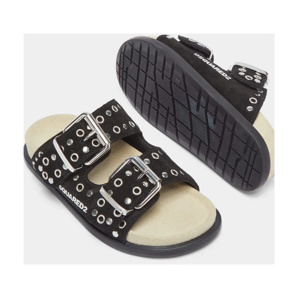 Sandali Neri alla Moda per Bambini