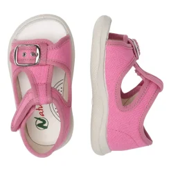 Sandali open toe in tessuto PAROS