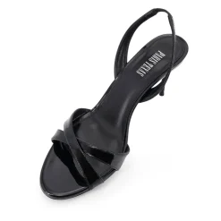 Sandali Stiletto con Punta Arrotondata