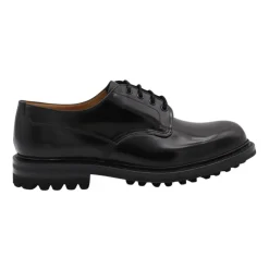 Scarpa stringata in pelle