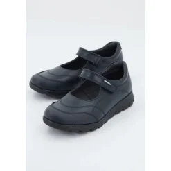 Scarpe Classiche con Cinturino in Velcro