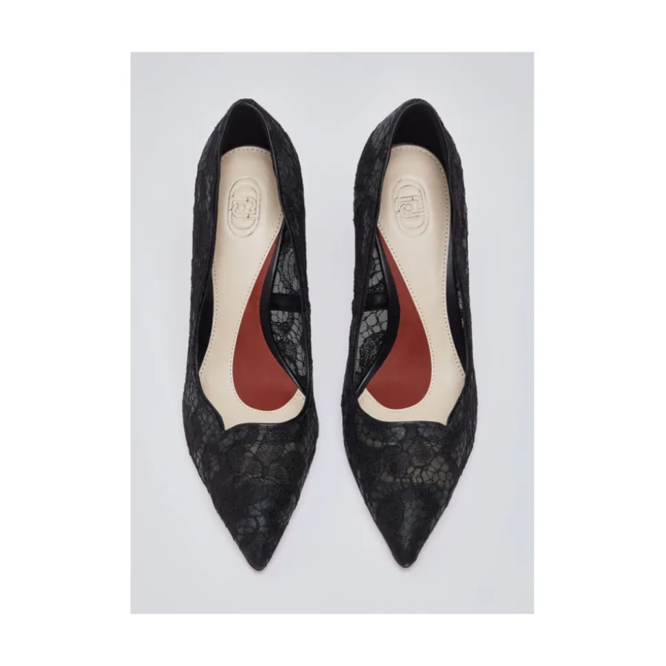 Scarpe Décolleté in Pizzo