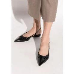 Scarpe in pelle con logo
