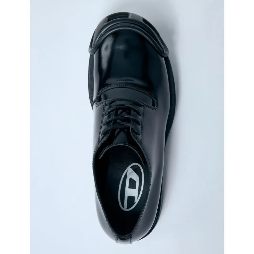 Scarpe stringate con suola chunky