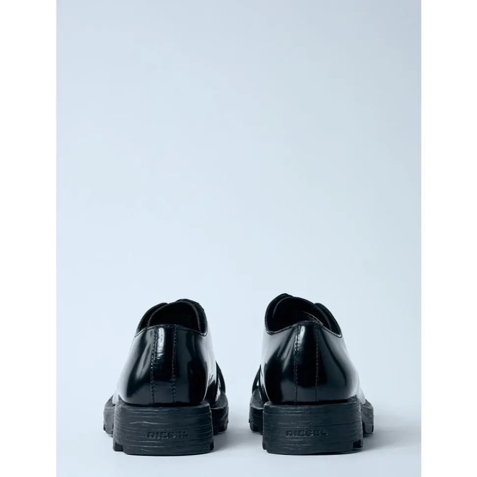 Scarpe stringate con suola chunky