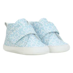 Scarpine Pre-Walker Blu con Logo