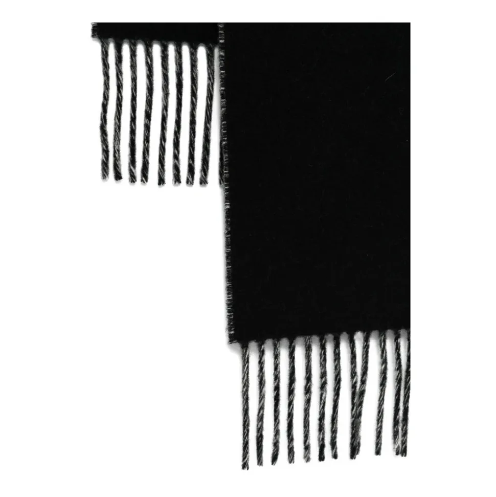Sciarpa con Logo e Frange