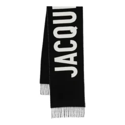 Sciarpa con Logo e Frange