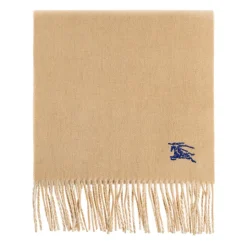 Sciarpa in cachemire con logo