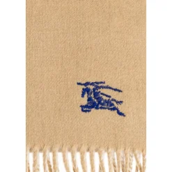 Sciarpa in cachemire con logo
