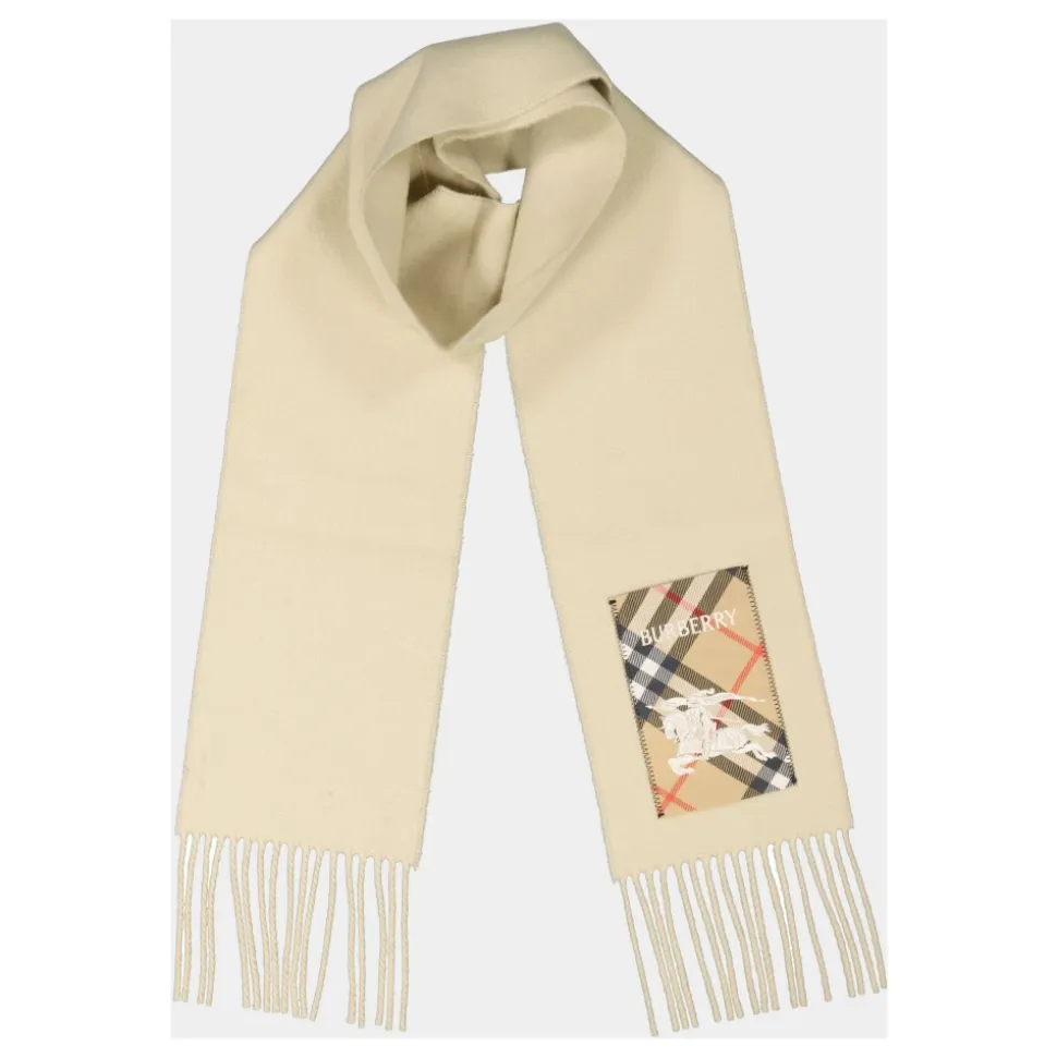 Sciarpa in Cashmere con Frange Primavera-Estate 2025