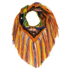 Sciarpa Jacquard Floreale