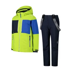 Set Sci per Bambini con Cappuccio Staccabile e Bretelle Regolabili