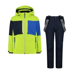 Set Sci per Bambini con Cappuccio Staccabile e Bretelle Regolabili