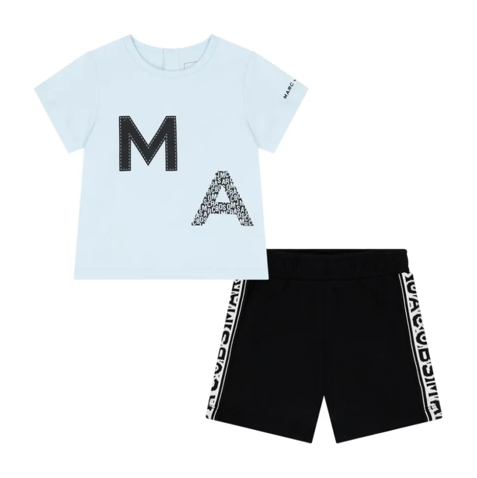 Set T-shirt e Shorts in Cotone Multicolor