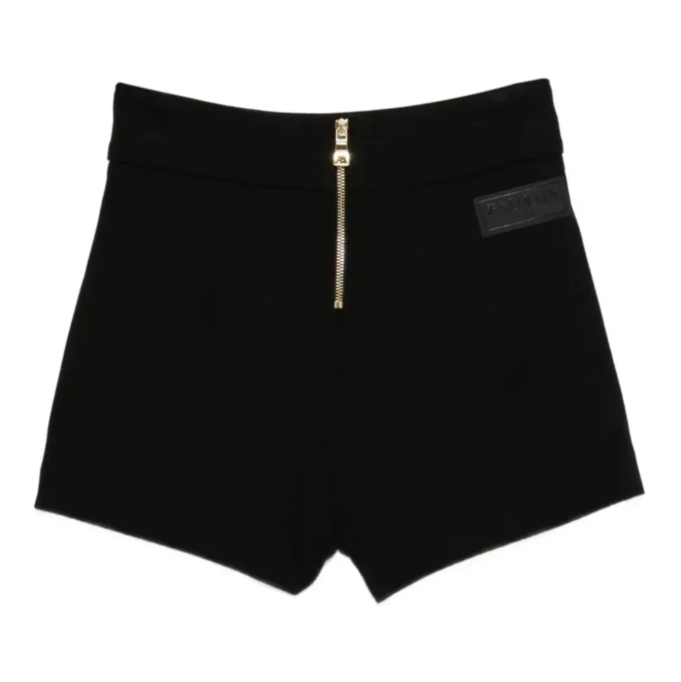 Shorts con dettaglio bottoni