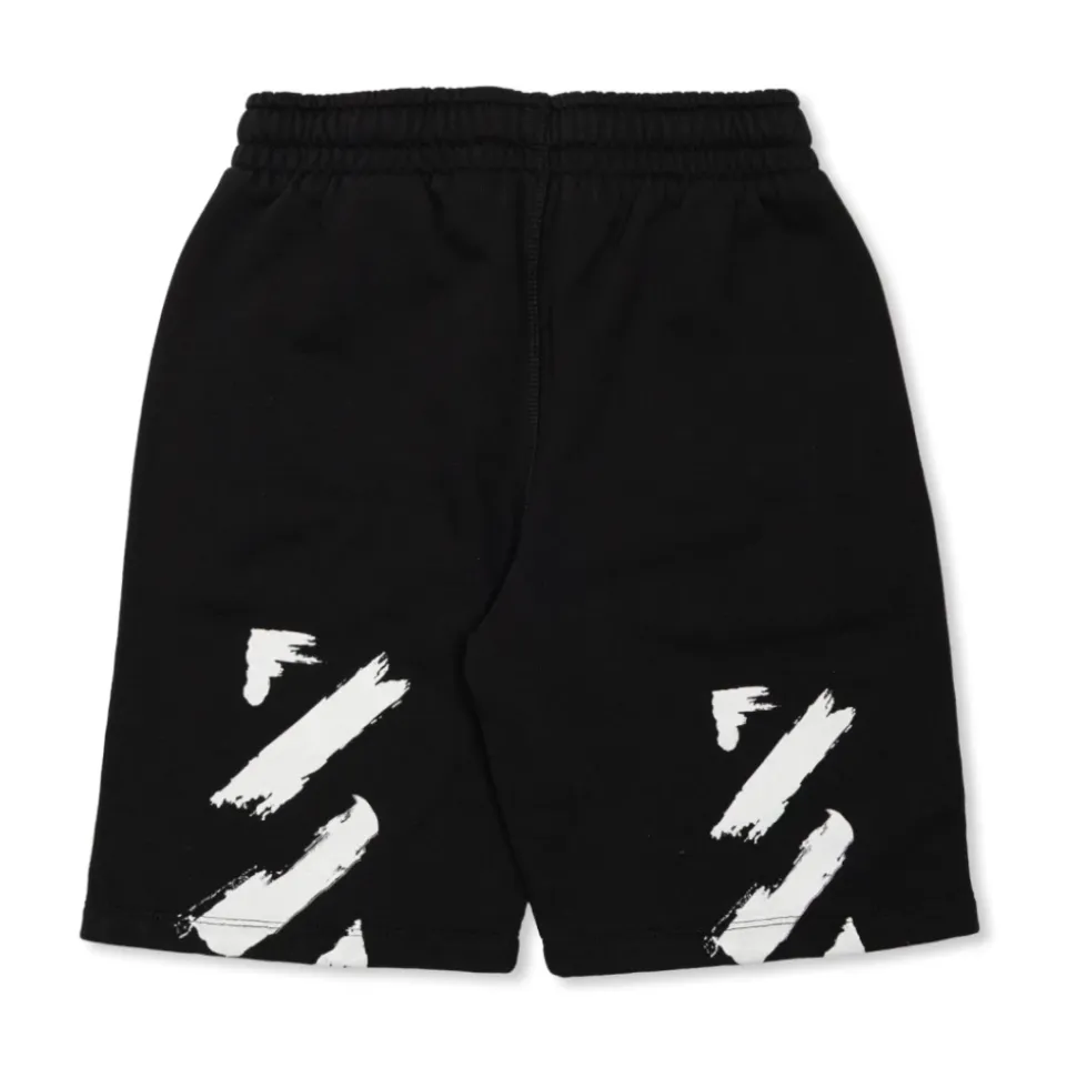 Shorts con stampa logo