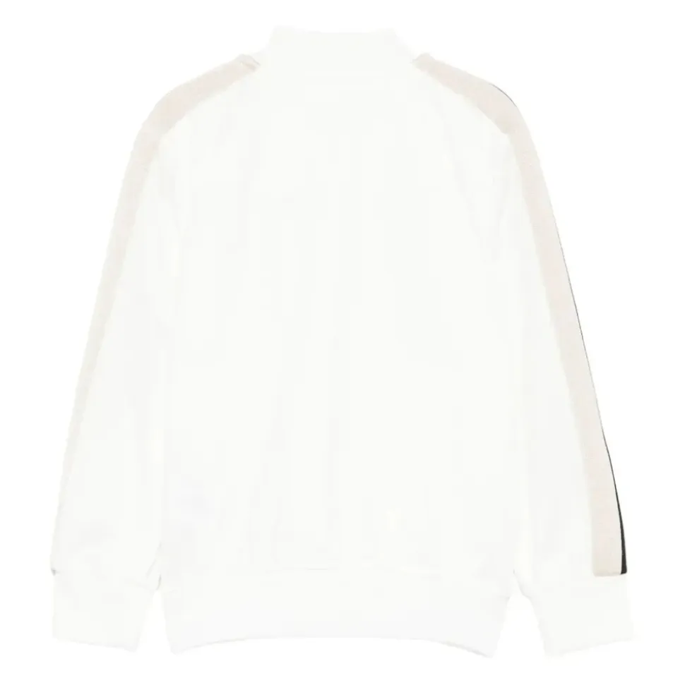Side Stripe Logo Sweater
