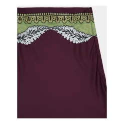 Sleek Placée Silk Maxi Skirt