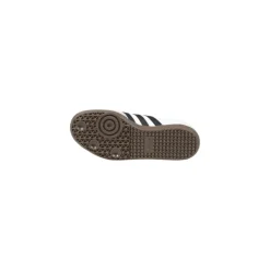 Sneaker In Pelle Nera E Bianca