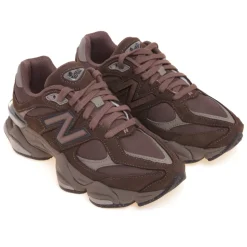 Sneaker New Balance 9060 in nabuck e tessuto