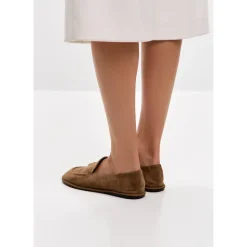 Soft Step Mocassini in Camoscio