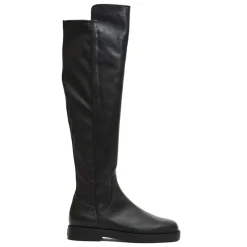 Stivale Stretch in Pelle Nera